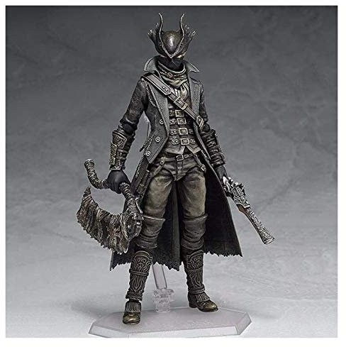 ENFILY Anime Actionfigur Bloodborne Hunter Modell Spielzeugpuppe Ornamente Überraschungsgeschenke Statue Spielzeug 15cm PVC
