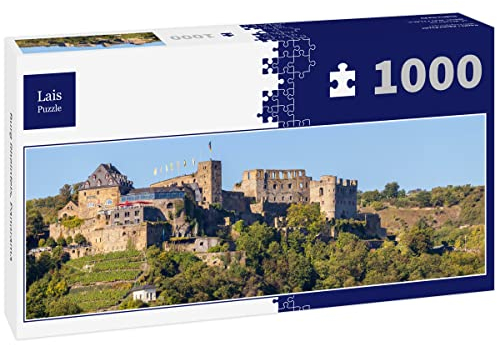 Lais Puzzle Burg Rheinfels, Panorama 1000 Teile Panorama