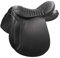 AMKA Kaltblutsattel 18 Zoll Wanderreitsattel mit weichem Rippsitz extra breit 36-42 Zoll