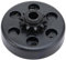 Goofit Embrayage centrifuge 10 Dents chaîne 5/8 Trou 40/41 / 420 chaîne Baja Mini vélo Tondeuse Moteur Kart Embrayage de Remplacement