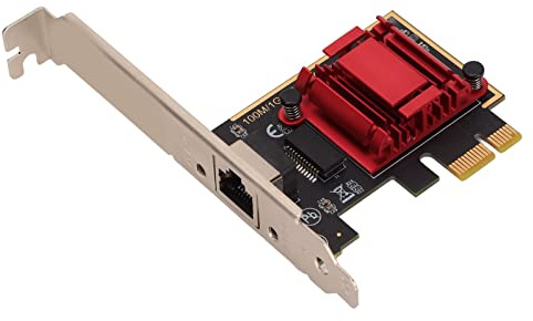 Powerline Network Adapters,2.5gbps 2500/1000/100mbps Rj45 Port Network Card Computer Network Adapters,Pci Express Gigabit Ethernet Card For Win/Linux/Os X/Server