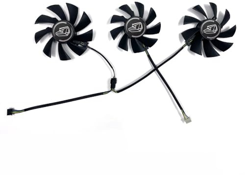 ROEDE Ventilateur de Refroidissement iGame RTX2070 2060 2080, 75MM 85MM, 4 Broches, for GPU coloré RTX2080 Super Gaming GTX1660 Super Ultra RTX 2060 Ultra