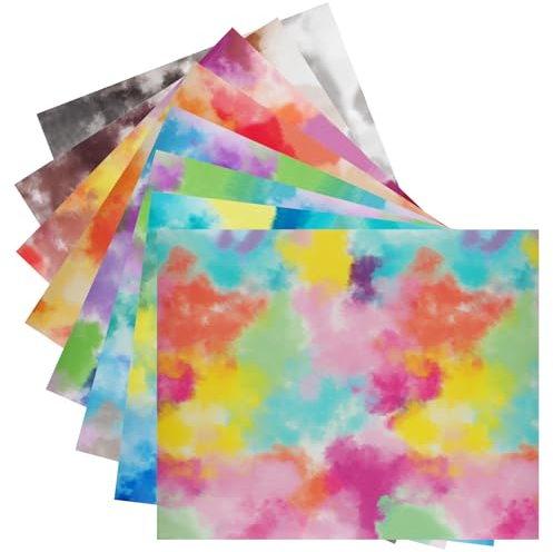 Pyrrhonian Lámina de vinilo para textiles, multicolor, 30.5 cm x 25.4 cm