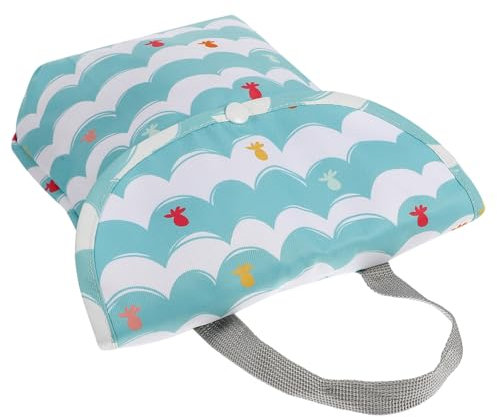 Abaodam 3stücke Wasserdichter Wickeltaschen-organizer Mit Traggriff Praktische Aufbewahrung Für Babywindeln Und Zubehör Für Unterwegs Alltag Neue Doppelte Taschen-design