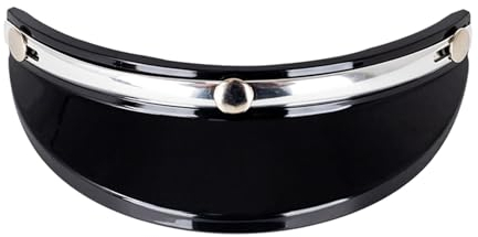 APASTTCA 3-Druckknopf Schild Für Motorradhelm Windschutzlinse Für Standard-3-Druckknopf Helm Mit Offenem Gesicht