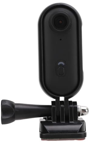 Bewinner New 4K 8MP WIFI Pet Collar Camera Kit | Wireless Wearable Action Camera | 120° Wide Angle Helmet Camera with Data Cable for Phone, Outdoor Sports (Black)