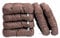 TexDeko® 6er Pack Premium Stuhlkissen 70x70x12 cm Sitzauflagen Polsterauflagen UV-Schutz & Wasserabweisend Bodenkissen Outdoor/Indoor Loungekissen für Garten, Freizeit & Sommer (Braun)