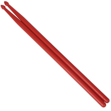Asyduey Drumsticks for Workout Classes,Drum Sticks, Strong and Light Weight Design Make A Fun Addition to Any Exercise Red
