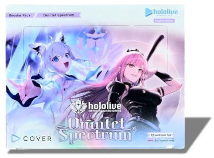 Hololive Official Card Game: Quintet Spectrum Booster Box - 12 Packs