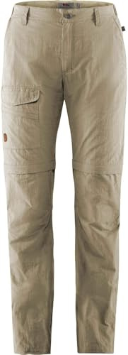 Fjällräven Travellers MT Zip Off Trousers Women, 46/46 Damen, Light beige