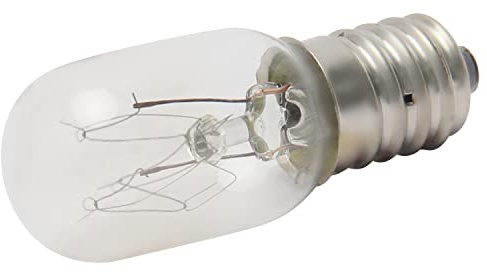 Othmro E14 Microwave Light Bulbs 10W 20x50mm 1PCS,Incandescent Light Bulb Warm White 360° Beam Angle 2700K 220-240V