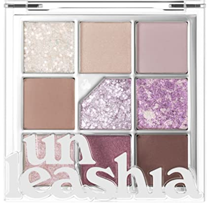 UNLEASHIA | Glitterpedia NO.4 Paleta de ojos All of Lavender Fog