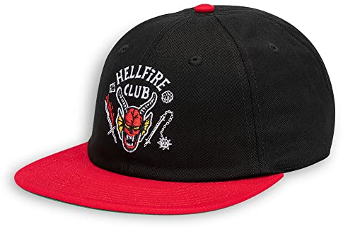 Bioworld Stranger Things Hellfire Club Cap schwarz