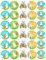 30 Easter Bunny Cupcake Toppers Edible Happy Easter Bunnies Wafer Paper Fairy Cake Toppers Birthday Cakes