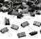 Ziamzra 100 Pezzi Clip Ferma Carta 25 mm Clips Binder Metallo Molle Fermacarte Clip Fogli Clip Fermacarte Nero Pinze Fogli Clip per Raccoglitori per Home Letter Paper Ufficio Fotografie Scuola