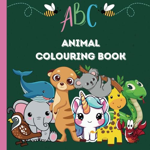 ABC Animal Colouring Book