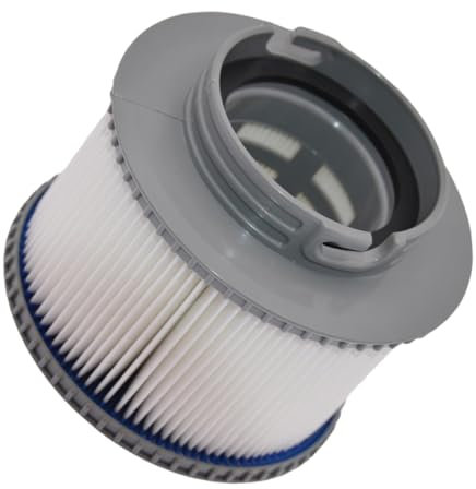 Gogogmee Filtro De Piscina Depuradora Redonda Inflable Fácil De Limpiar y Reemplazar Materiales Duraderos Agua Cristalina