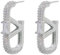 Ohrringe für Damen Sterling Silber 925 Quadrate Ohrstecker Ohrringe Hypoallergen Geometrische Buchstaben Ohrringe Modeschmuck Ohrringe für Frauen und Mädchen Gold/Silber