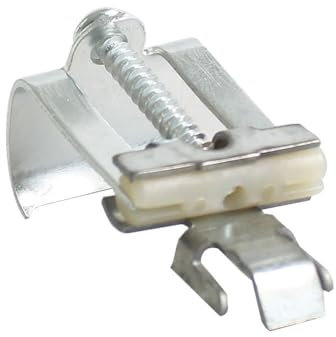 Talea Clip per lavello da cucina, 6 staffe di fissaggio per lavandino, clip per lavello sottopiano, QC005C012-U