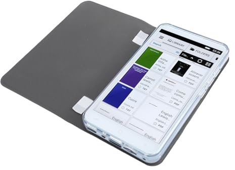 E-Reader 5 Zoll, 1+8 GB Android 5.1 Touchscreen-eBook-Reader, Farb-LCD-Bildschirm, 5-MP-Kamera mit Blitz, Digitaler Buchleser mit WLAN, Bluetooth, FM, Sprachanrufen Usw