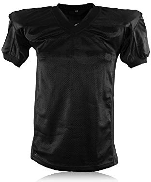 Full Force American Football Gamejersey, schwarz, Gr. 2XL