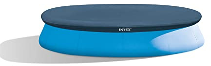 Intex 28022 - Telo Copripiscina per piscina Easy, PVC, Blu, 366 cm
