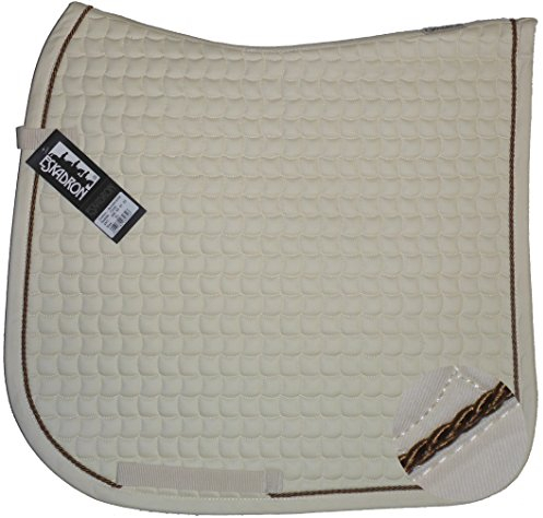 ESKADRON Cotton Schabracke creme, einer Kordel in mocca, Form:Springen