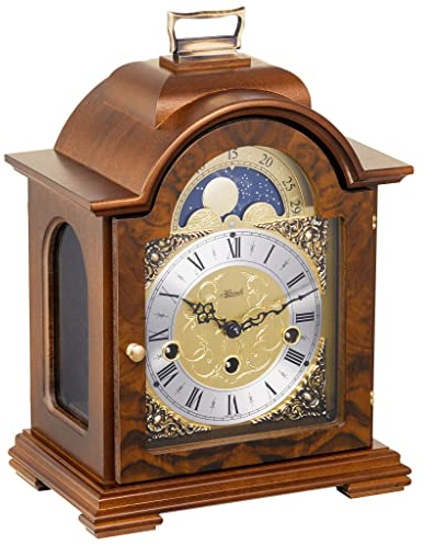 Hermle 22864030340 Debden (London Tisch Uhr – Walnuss