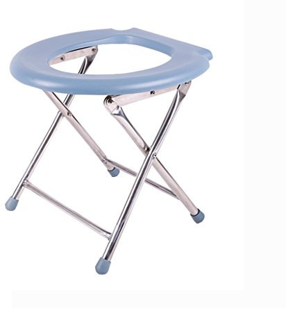 Sgabelli Pieghevoli/sgabelli da Bagno Sedia in Acciaio Inox Comodino Sedia a Sdraio da Doccia Pieghevole per Anziani/disabili/Donne Incinte Sgabello Antisdrucciolo Sgabello da Doccia Max. 150kg