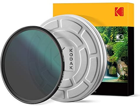 KODAK 52mm Schott Glass IR Neutral Density 1000 Filter | Super Slim Waterproof Polished Nano Multi-Coated 16 Layers | Prevents Overexposure Reduces Infrared | Retro Case & Filter Guide | PhotoGear +