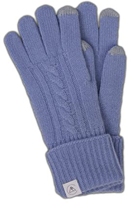 CASH-MERE.CH Edle 100% Kaschmir Handschuhe mit Muster, Touchscreen tauglich für Damen und Herren (S/M und L/XL)