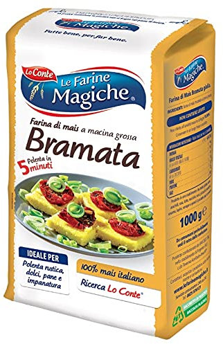 Le Farine Magiche Farina di Mais Bramata 1000 Gr. - Cartone 10 Pezzi