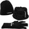 Derbystar Unisex – Erwachsene Winter-Set v22, Schwarz, 8