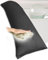 Traumreiter Seitenschläferkissen mit Bezug Baumwolle, Memory Foam Kissen Visco Gel Professional für Seitenschläfer, ca. 140x40 langes Lagerungskissen Erwachsene Side Sleeper Body Pillow (Schwarz)