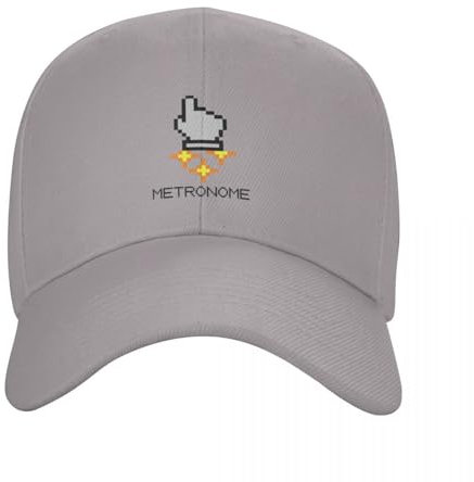 ENWIND Baseballmütze Metronom - RBYGSC Moves Cap Baseballmütze Visier Damenhut Herren Bedruckte Mode verstellbar Outdoor Freizeithut