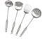 304 Stainless Steel Kitchen Utensils Set 4 Pcs 38cm Long Cooking Utensil, Spatula, Soup Spoon, Leaking Shovel, Turner Kitchen Tools Set