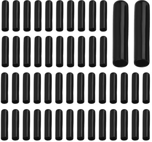 40pcs Speed Pourers Bottle Pourers for Spirits Black Rubber Bottle Caps Dust Cover for Olive Oil Vinegar Wine Liquor Pourers Durable PVC Bottle Pourer Covers Anti-Dust and Spill Control
