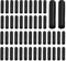 40pcs Speed Pourers Bottle Pourers for Spirits Black Rubber Bottle Caps Dust Cover for Olive Oil Vinegar Wine Liquor Pourers Durable PVC Bottle Pourer Covers Anti-Dust and Spill Control