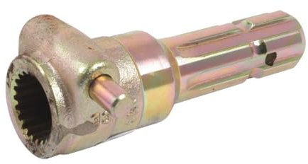 Adaptateur prise de force femelle 21 cannelures, mâle 6 stries (adaptateur cardan américain-européen)