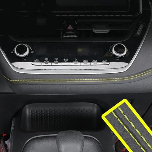 LiuROSE Auto-Innenverkleidungsleiste Für VW Transporter T5 Caravell 2004~2015,Flexible Scratch Protector Streifen Dichtung Schutz Styling Auto Dekor,D-Yellow 1m
