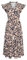 GRACE KARIN Ladies Boho Casual Summer Dresses for Women UK Short Cap Sleeve Ruffle Flowy Midi A-Line Beach Dresses Greee Navy White Floral XL