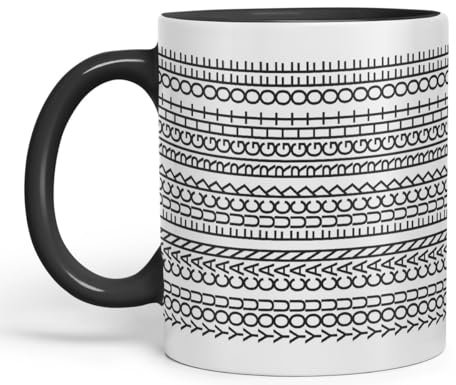 Vixar You Can Fuck Right Off Mug Hidden Message Funny Adult Humor Sarcastic Gift Ceramic Coloured Mug Cup for Tea Coffee Hot Brew 330ml 11Oz Gift (Black)