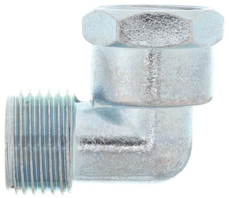 Beatifufu Universal Gas Cooker Pipe Connector Elbow 4-point Female Thread Copper Stove Pipe Joint Suitable for Kitchen Cookware Gas Appliance Connection