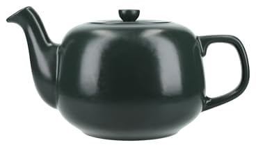 La Cafetière Classic Teapot in Green Colour, Traditional Tea Pot with Comfortable Handle and No Mess Drip Proof Spout Serves 4 Cups Suitable for Tea Bags, Easy to Clean Dishwasher Safe, 1.2L