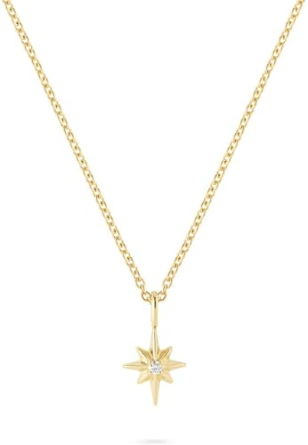 Guido Maria Kretschmer Damen-Kette 925er Silber Zirkonia One Size, Gelbgold 32030282