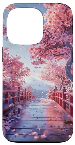 Japanese Cherry Blossom Tree Sakura Case for iPhone 13 Pro