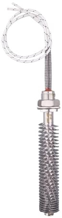 Chauffe-ailettes avec échangeur électrique, élément chauffant air 220 V, radiateur cartouche, filetage M18, 300W-1KW(800w L310mm)