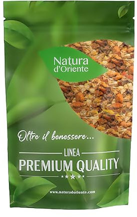 NATURA D'ORIENTE | Infuso Zenzero e Miele 100g | Naturale 100% Senza conservanti