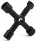 4 Way Universal Plumbing Key Radiator Air Bleed Gas Electric Meter Cupboard Cabinet Triangle Service Box