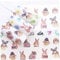 Girls' Rabbit Designs Cat Designs Nail Sticker Water Transfer Nail Art Decals